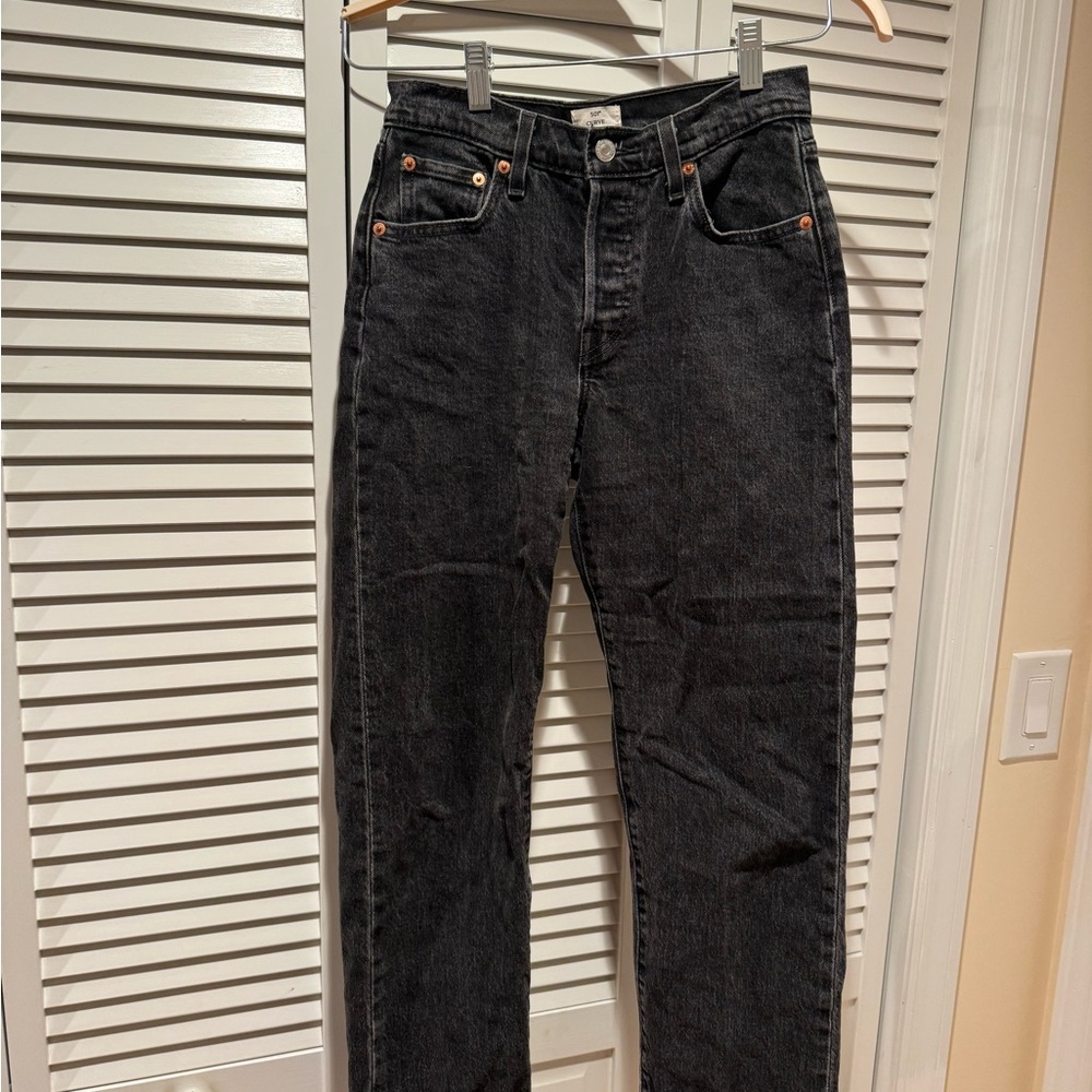 Levi's Women's High Rise Black Jeans